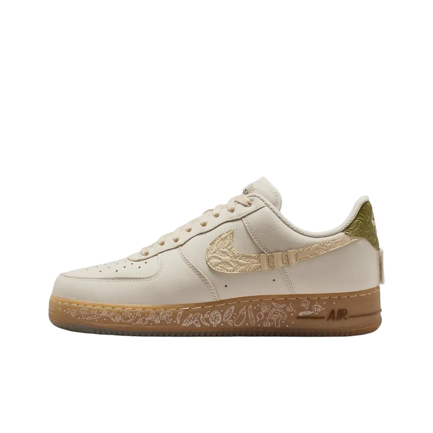 Nike Shoes Air Force 1 - รองเท้าสเก็ตบอร์ด Nike Air Force 1 หนัง