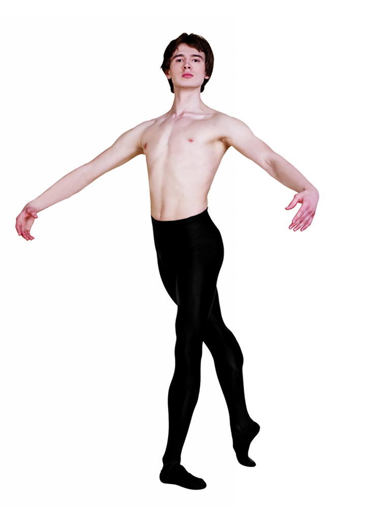 Dress Sock Men - ชุดบัลเล่ต์สำหรับผู้ชาย ถุงน่องเต้นรำ ผ้าโพลีเอไมด์ ชุดแสดงโชว์ ชุดแสดงโชว์ จั๊มสูท