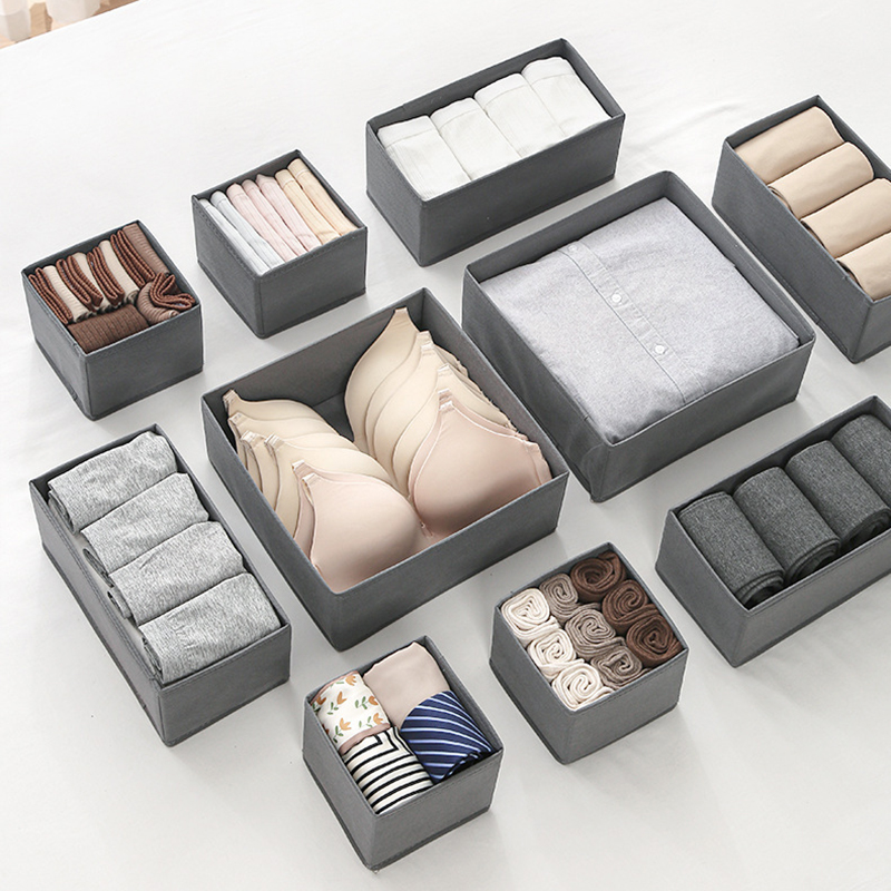 กล่องจัดระเบียบลิ้นชัก ผ้าไม่ถ - Sock Organizer Tray บทวิจารณ์และราคา