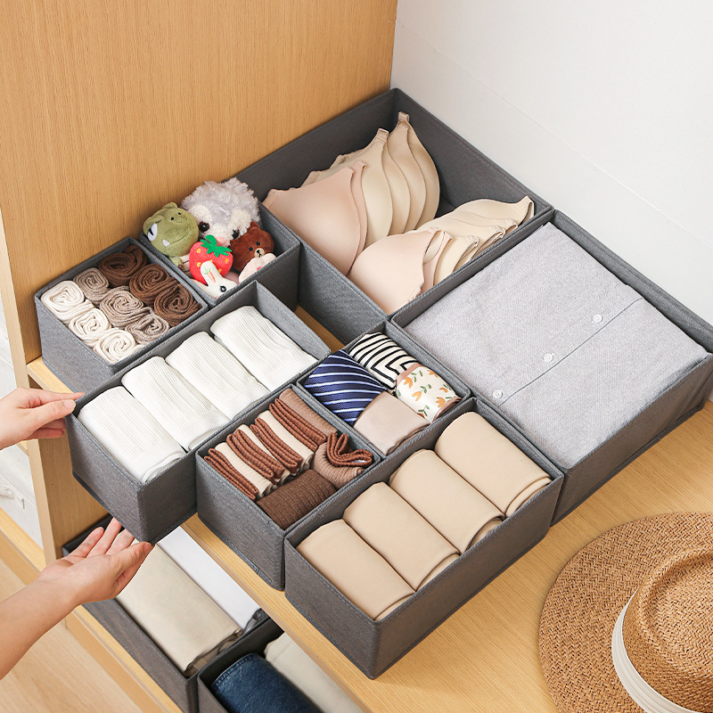 กล่องจัดระเบียบลิ้นชัก ผ้าไม่ถ - Sock Organizer Tray บทวิจารณ์และราคา