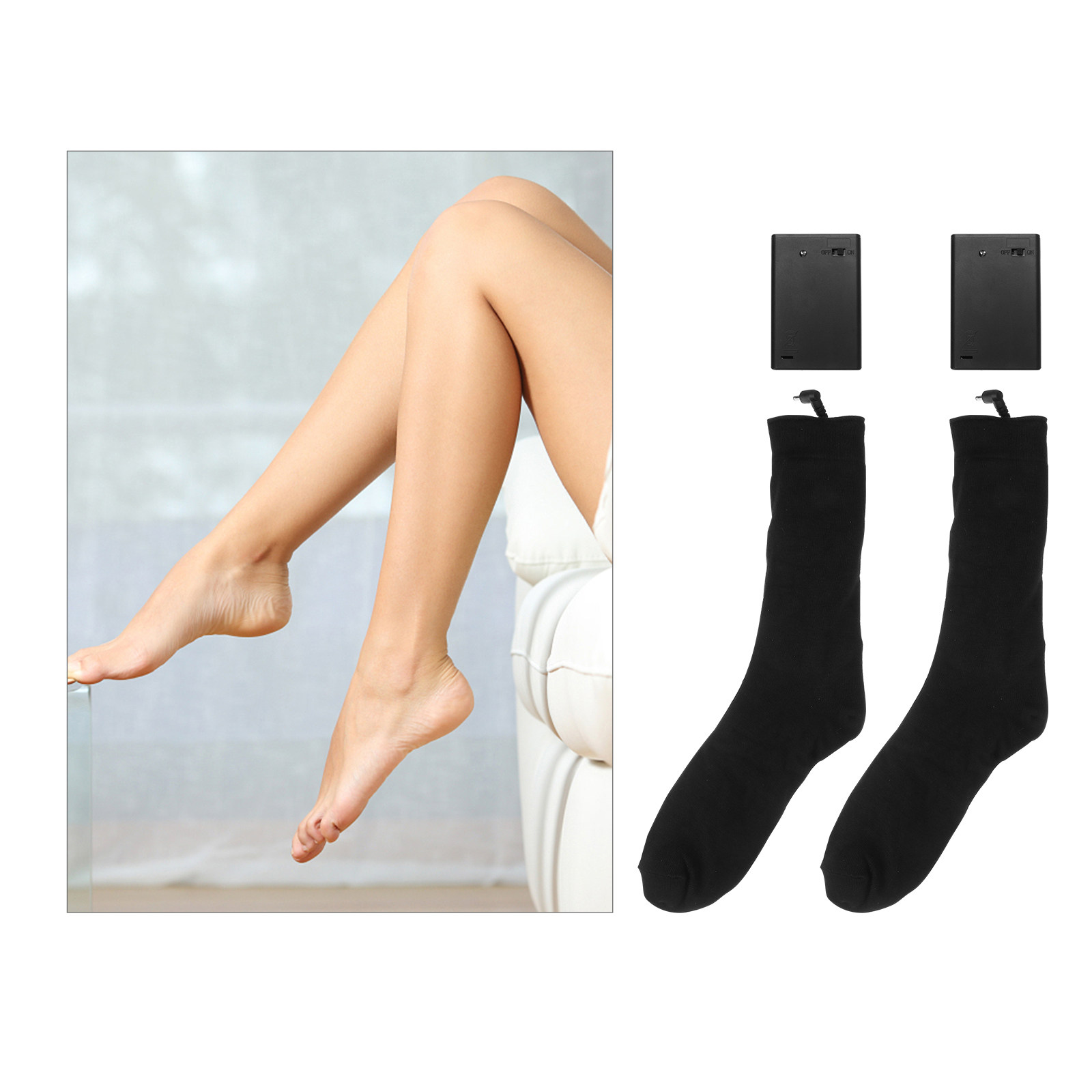 ถุงเท้าให้ความอบอุ่นสำหรับฤดูห - Thermal Sock Winter บทวิจารณ์และราคา