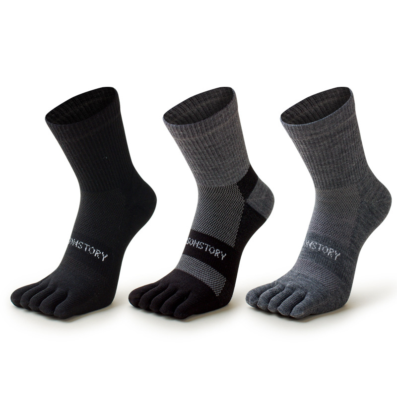5 คู่ ถุงเท้าแยกนิ้วสำหรับผู้ช - Toe Sock Split บทวิจารณ์และราคา