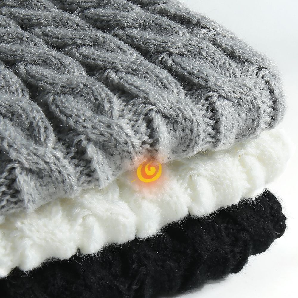 ถุงเท้าลายถักเคเบิลแบบมีขอบ สำ - Boot Sock Slouchy บทวิจารณ์และราคา