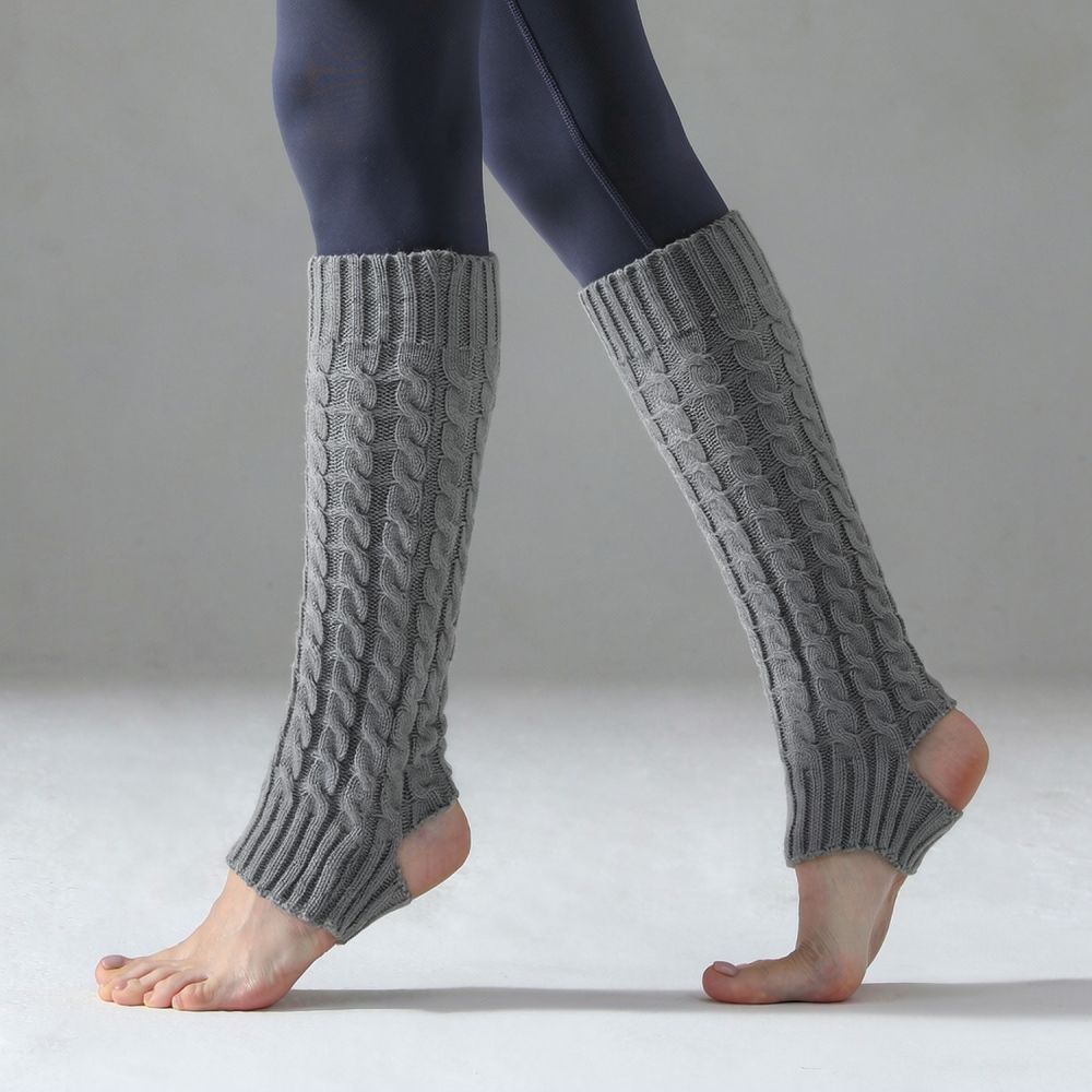 ถุงเท้าลายถักเคเบิลแบบมีขอบ สำ - Boot Sock Slouchy บทวิจารณ์และราคา