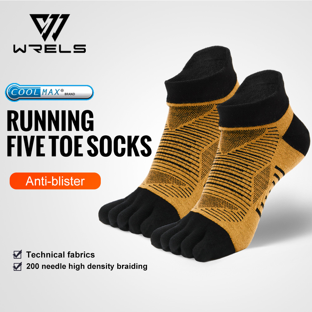 WRELS COOLMAX ห้านิ้วถุงเท้าปร - Wool Hiking Sock บทวิจารณ์และราคา