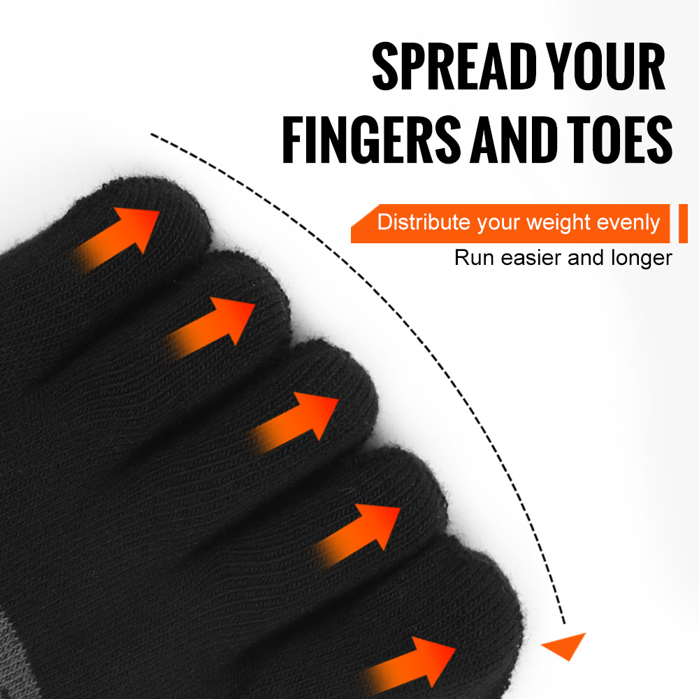 WRELS COOLMAX ห้านิ้วถุงเท้าปร - Wool Hiking Sock บทวิจารณ์และราคา