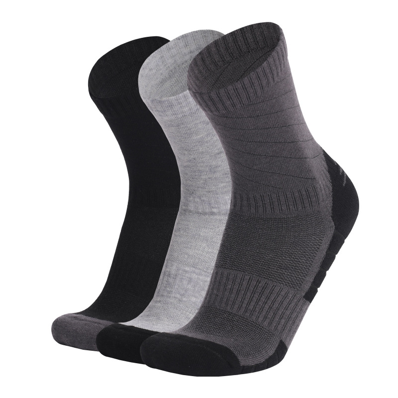 3 คู่ผู้ชาย Merino Wool กีฬาถุ - Wool Hiking Sock บทวิจารณ์และราคา