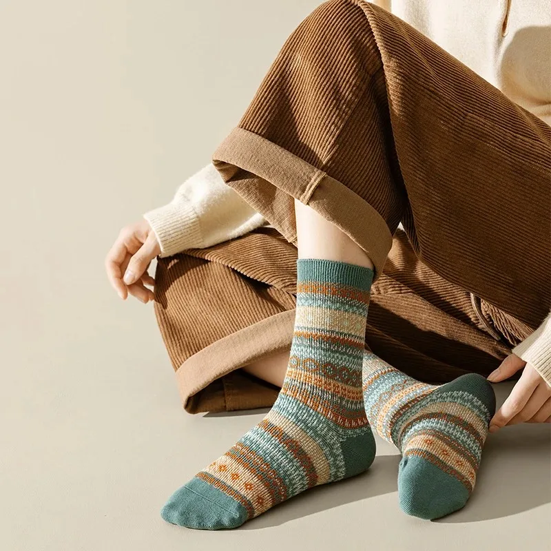 ถุงเท้าผ้าฝ้ายสำหรับผู้หญิง แพ - Cotton Crew Sock Pack บทวิจารณ์และราคา